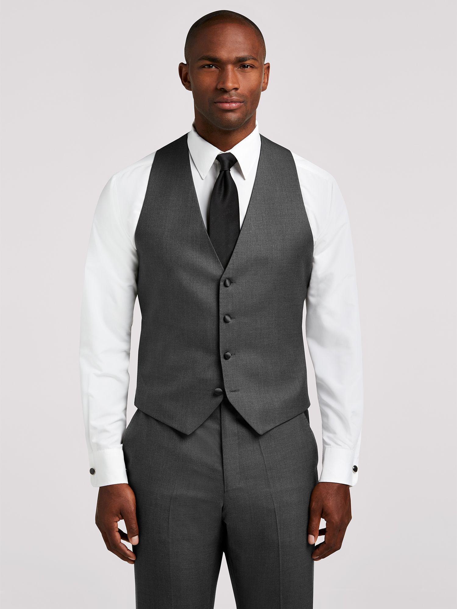 Grey Notch Lapel Tuxedo by Joseph Abboud | Tuxedo Rental