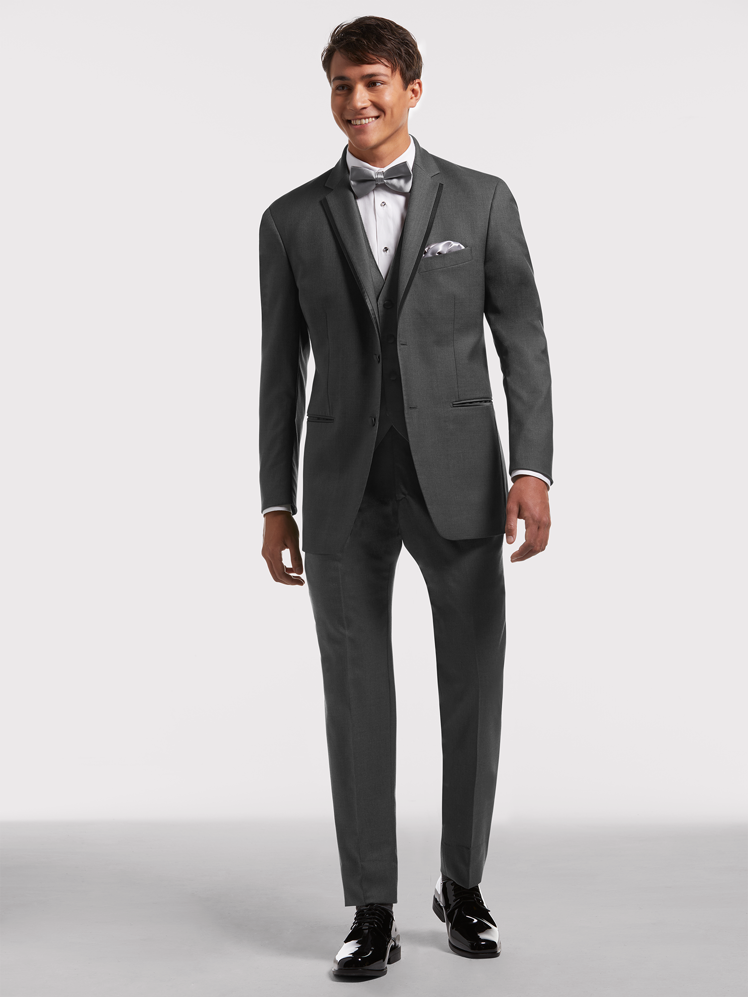 Grey Notch Lapel Tux | Joseph Abboud | Tuxedo Rental