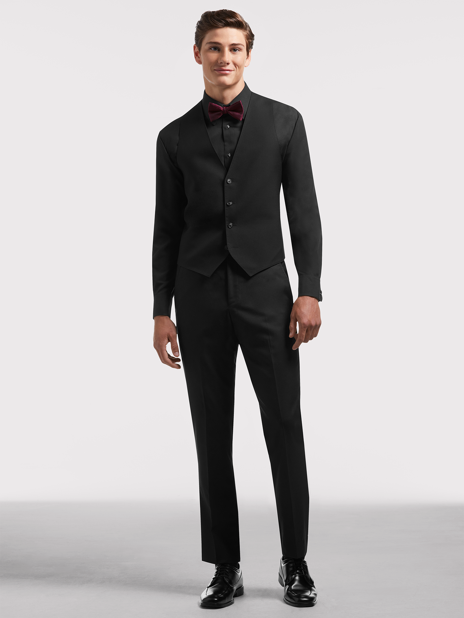 Vintage Black Two Button Tux By Pronto Uomo 