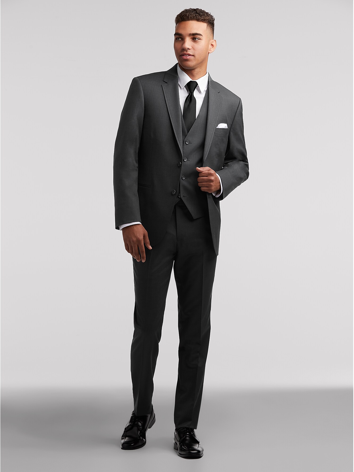 Performance Gray Suit by Calvin Klein | Suit Rental